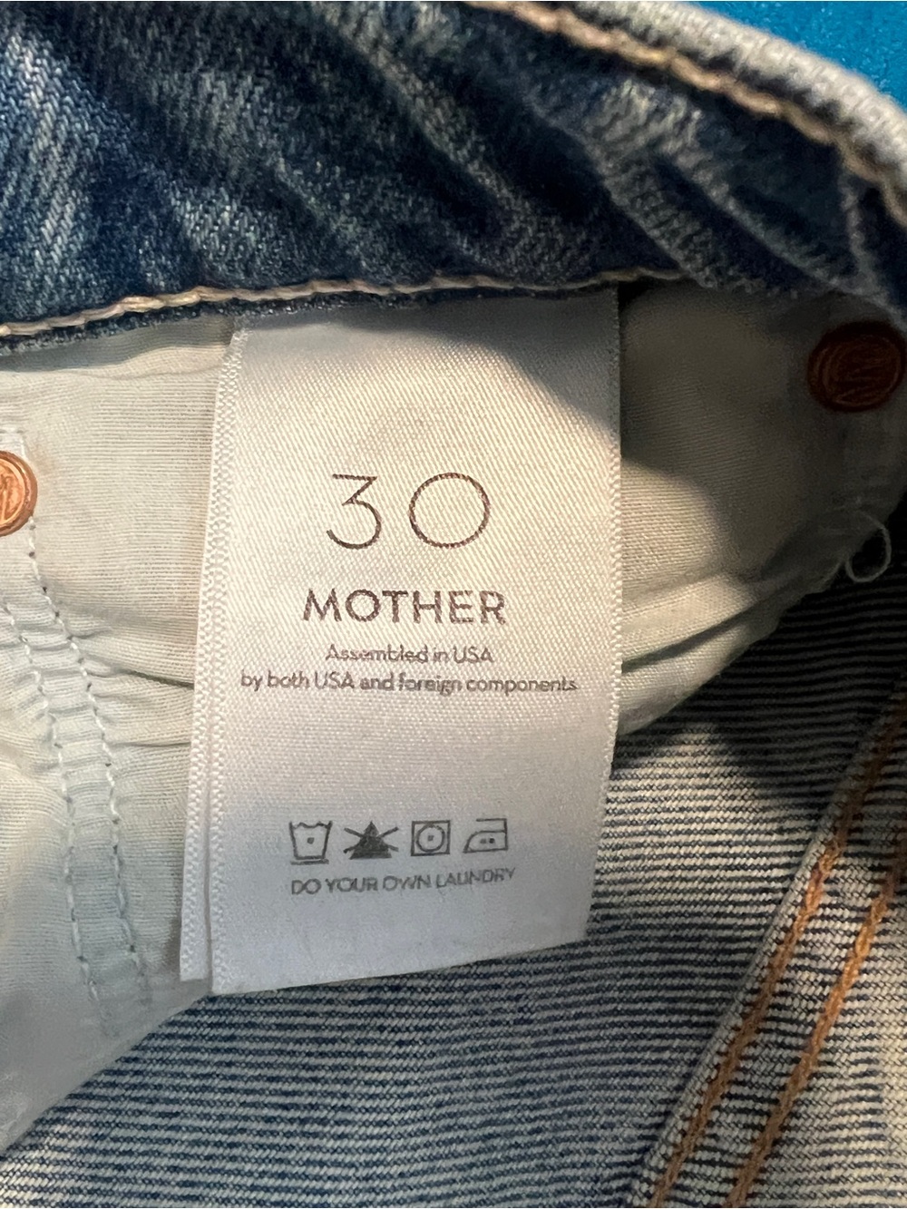 Mother Superior “The Ditcher” 100% cotton denim - Picture 5 of 10